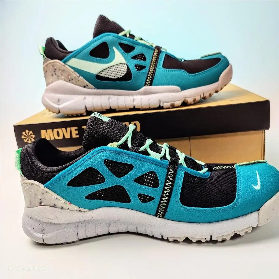 Nike shoes - Nike Free Terra Vista - Free Terra Vista - CZ1757-002 - Black/Bright Spruce/Oil Green/Mint Foam 4