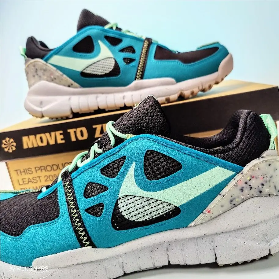 Nike shoes - Nike Free Terra Vista - Free Terra Vista - CZ1757-002 - Black/Bright Spruce/Oil Green/Mint Foam 6