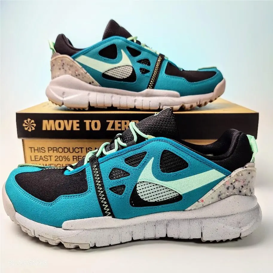 Nike shoes - Nike Free Terra Vista - Free Terra Vista - CZ1757-002 - Black/Bright Spruce/Oil Green/Mint Foam 7