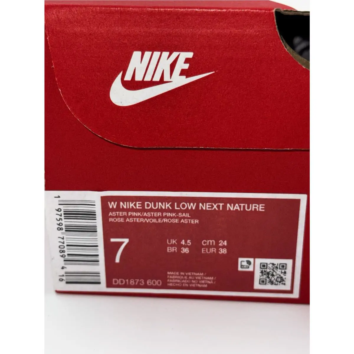 Nike shoes - Nike Dunk Low - Dunk Low - Dd1873-600 - Pink 4