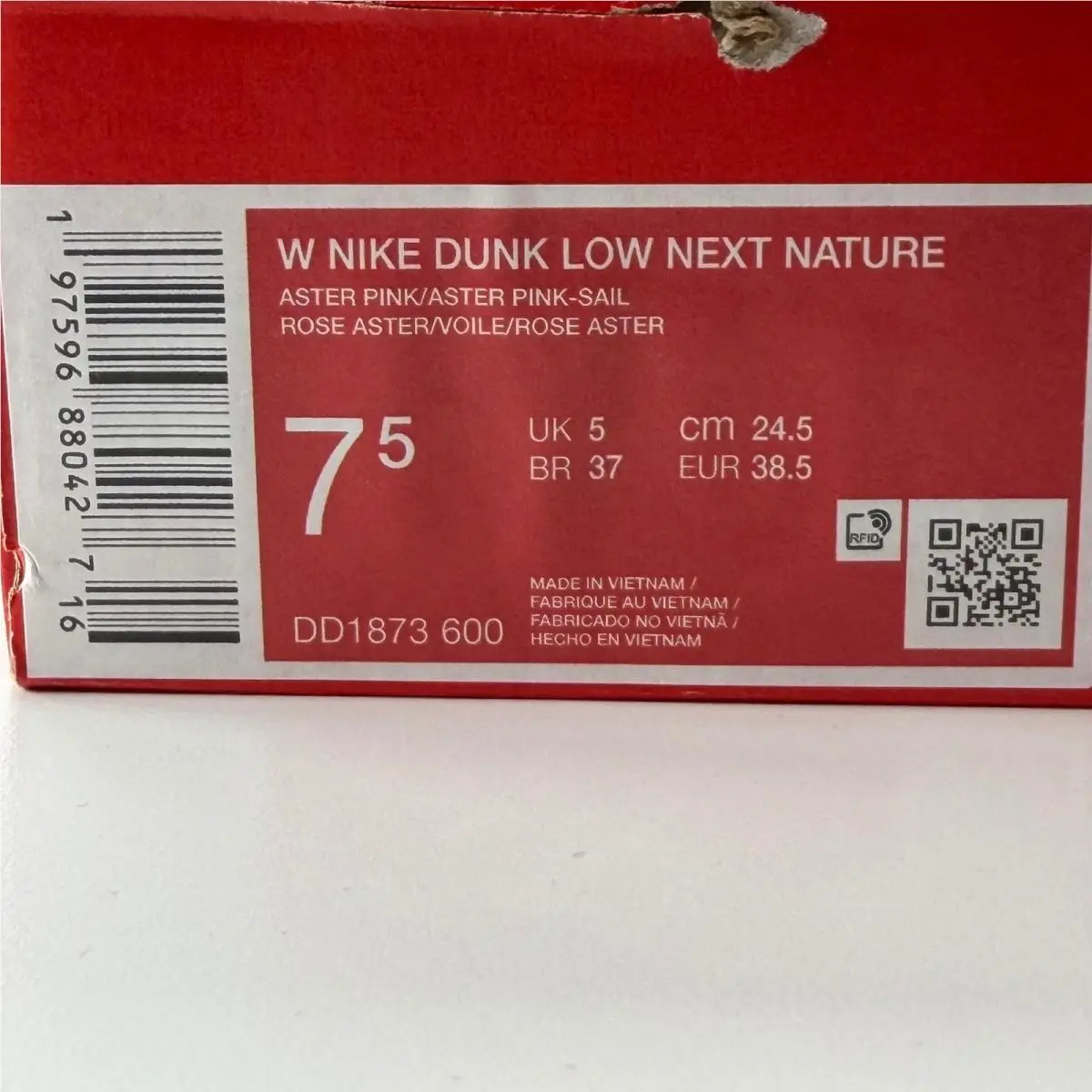 Nike shoes - Nike Dunk Low Next Nature - DD1873-600 - Pink 6