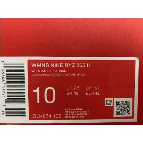 Nike shoes - Nike RYZ 365 - RYZ - CU4874-105 - White (UPC: 195866177215) 3