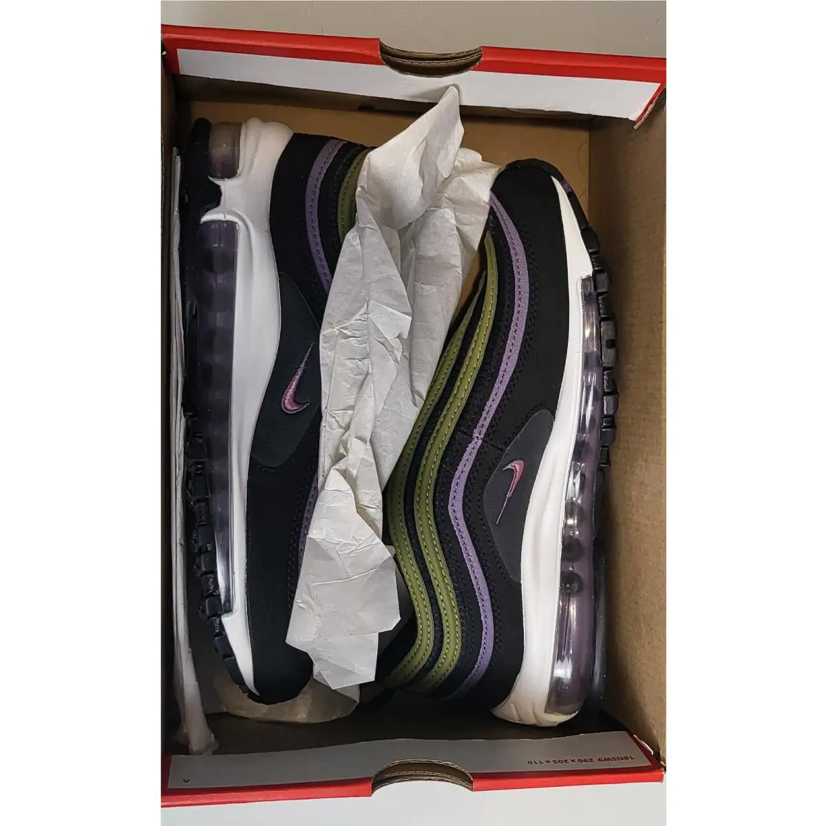 Nike shoes - Nike Air Max 97 - Air Max - Black /Elemental Pink Noir / Rose Fondamental 6