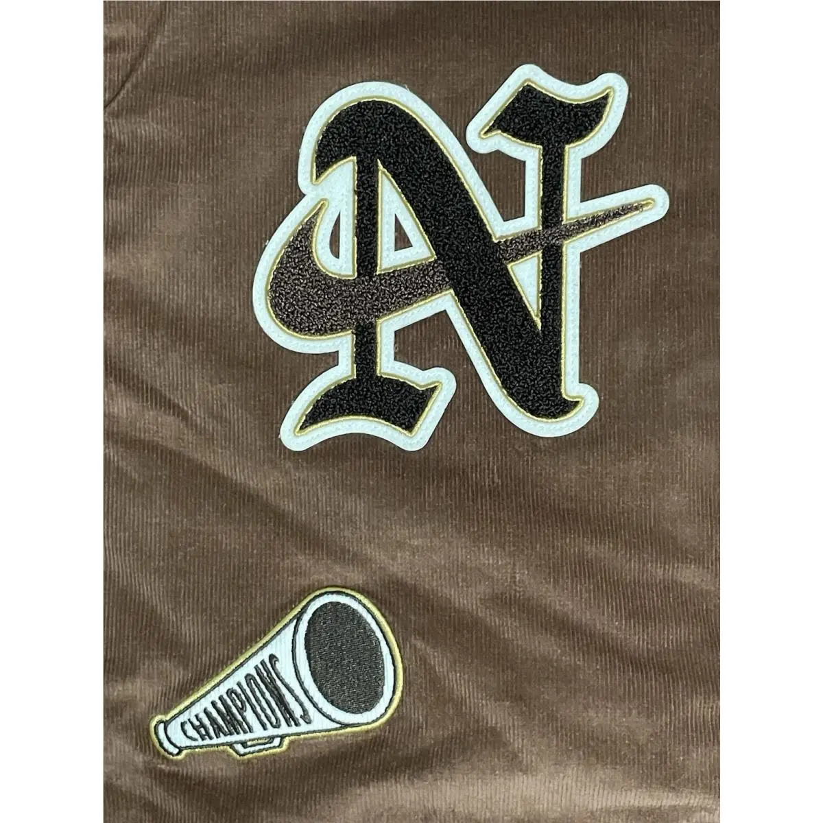 Nike clothing - Nike NSW Corduroy Bomber Jacket - FQ6159-256 - Archaeo Brown/Baroque Brown (UPC: 0196973681558) 0