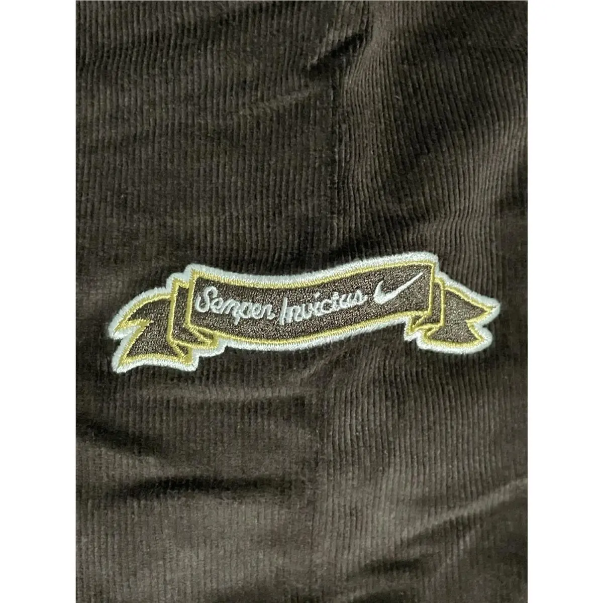 Nike clothing - Nike NSW Corduroy Bomber Jacket - FQ6159-256 - Archaeo Brown/Baroque Brown (UPC: 0196973681558) 3