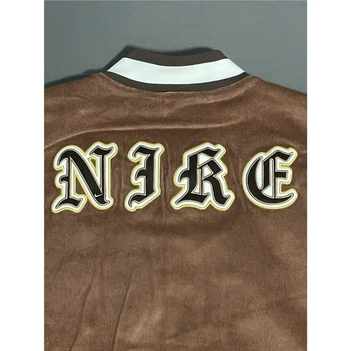 Nike clothing - Nike NSW Corduroy Bomber Jacket - FQ6159-256 - Archaeo Brown/Baroque Brown (UPC: 0196973681558) 6