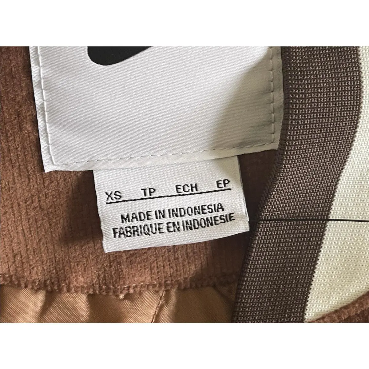 Nike clothing - Nike Sportswear Corduroy Bomber Jacket - FQ6159256 - Brown (UPC: 0196973950432) 7
