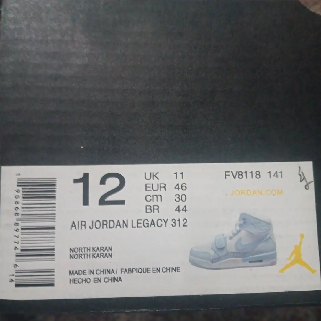 Nike shoes - Air Jordan Legacy 312 Low - CD9054-146 - Blue 4