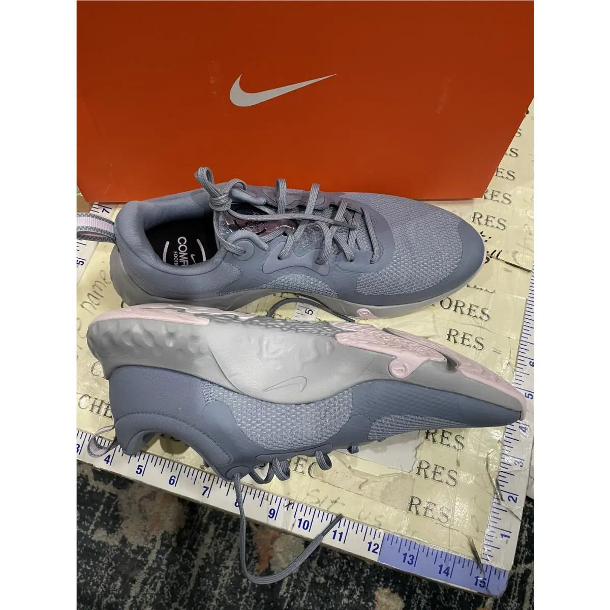 Nike shoes - Women`s Nike Renew In Season TR 11 - CW7136 003349 556 - Ashen Slate Black Wolf Grey, Manufacturer: Venice/Blackened Blue (UPC: 0195866300873) 8