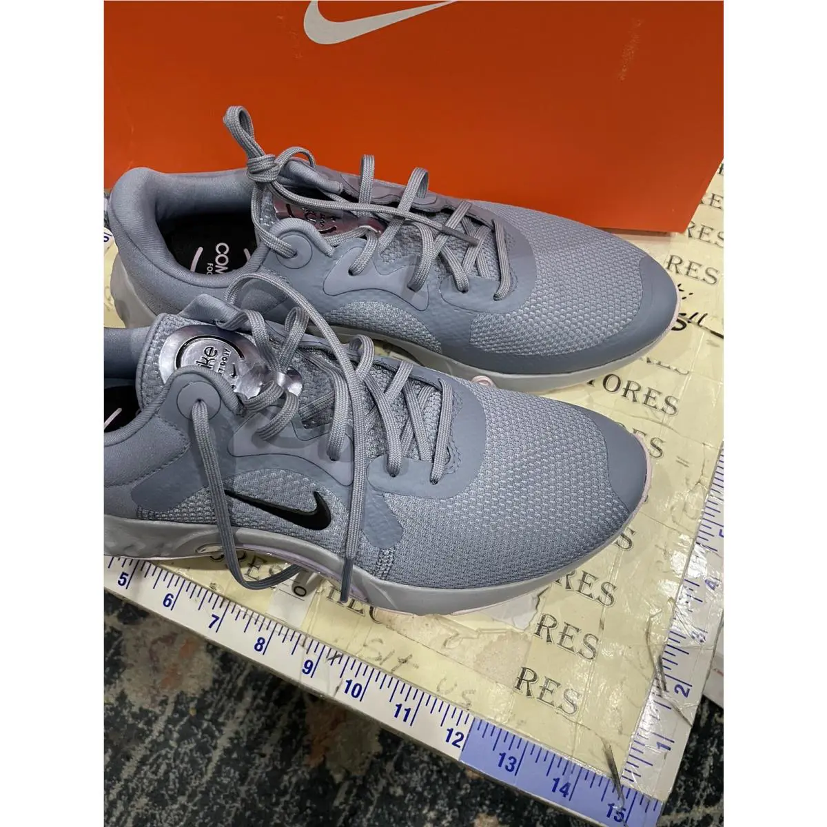 Nike shoes - Women`s Nike Renew In Season TR 11 - CW7136 003349 556 - Ashen Slate Black Wolf Grey, Manufacturer: Venice/Blackened Blue (UPC: 0195866300873) 9