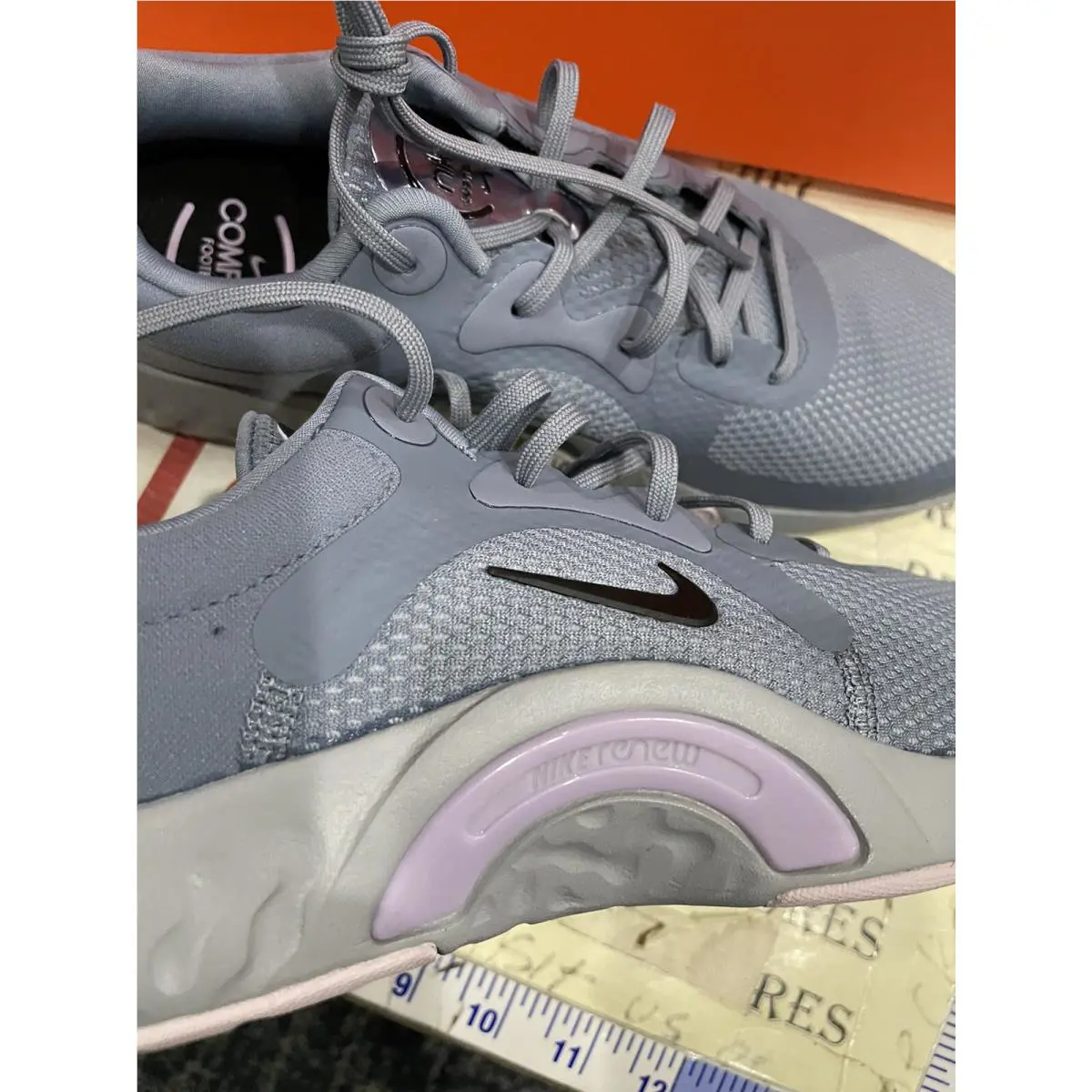 Nike shoes - Women`s Nike Renew In Season TR 11 - CW7136 003349 556 - Ashen Slate Black Wolf Grey, Manufacturer: Venice/Blackened Blue (UPC: 0195866300873) 2