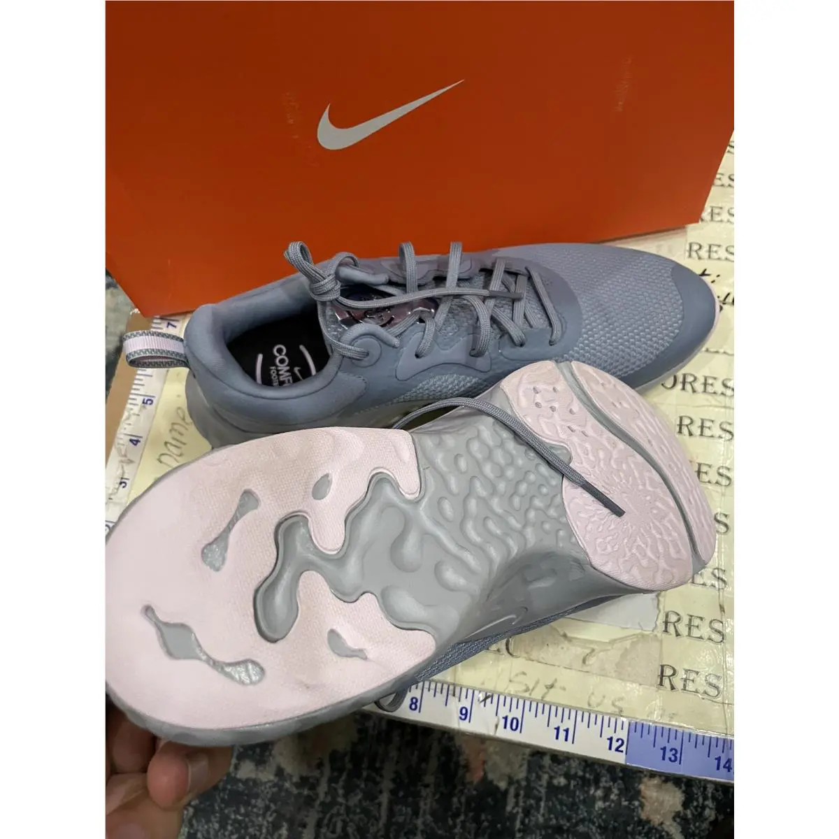 Nike shoes - Women`s Nike Renew In Season TR 11 - CW7136 003349 556 - Ashen Slate Black Wolf Grey, Manufacturer: Venice/Blackened Blue (UPC: 0195866300873) 7