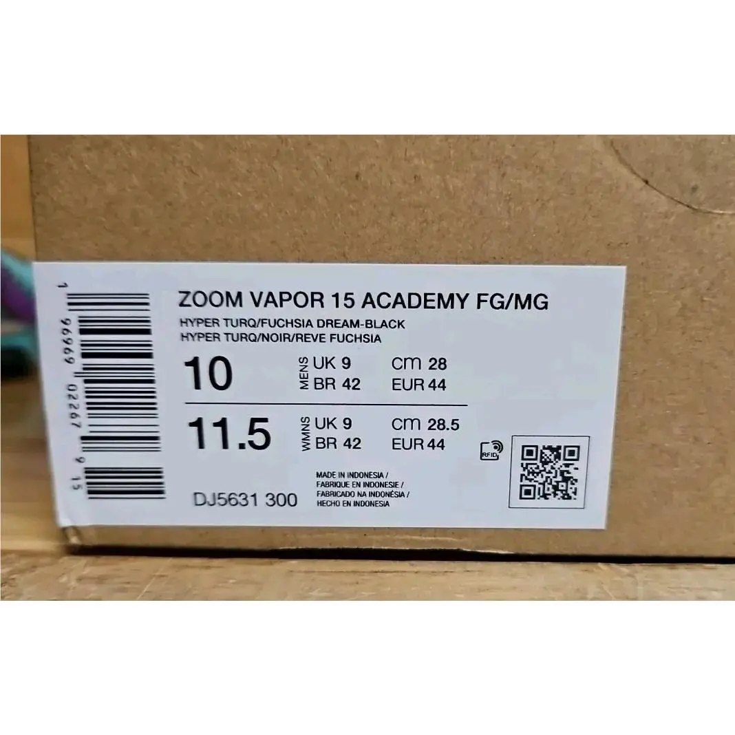 Nike shoes - Nike Zoom Mercurial Vapor 15 Academy - DJ5631-300 - Multicolor (UPC: 196969022679) 12