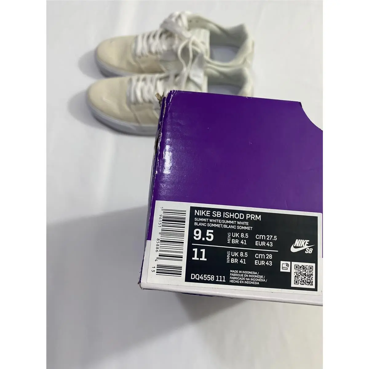 Nike shoes - Nike SB Ishod - Ishod - DQ4558-111 - White (UPC: 0196151858864) 8