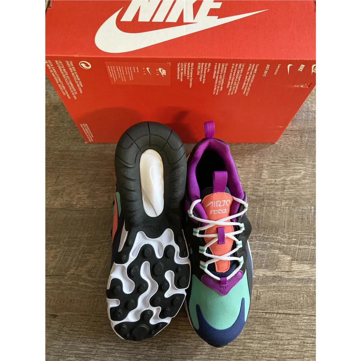 Nike shoes - Nike Air Max 270 - Air Max - BQ0103 402 - Multi-Color (UPC: 193654812201) 2