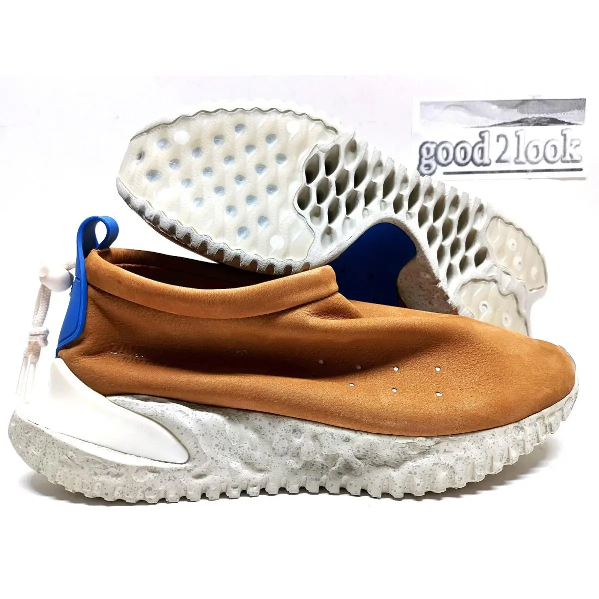 Moc Low Sp/undercover Moccasin Ale Brown/royal Size Men`s 10.5 DV5593-201 by Nike