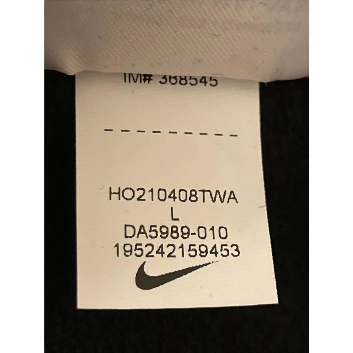 Nike clothing - DA5989-010 - DA5989-010 - Black (UPC: 195242159453) 4