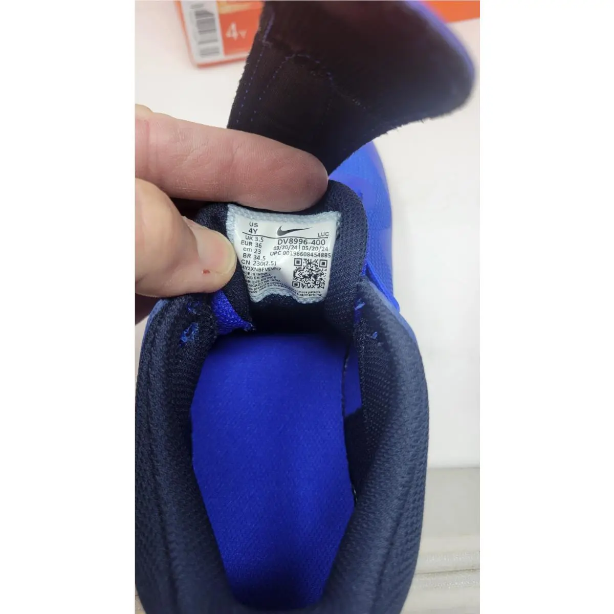 Nike shoes - Nike Team Hustle D 11 DV8996-400 - DV8996-400 - Blue 2