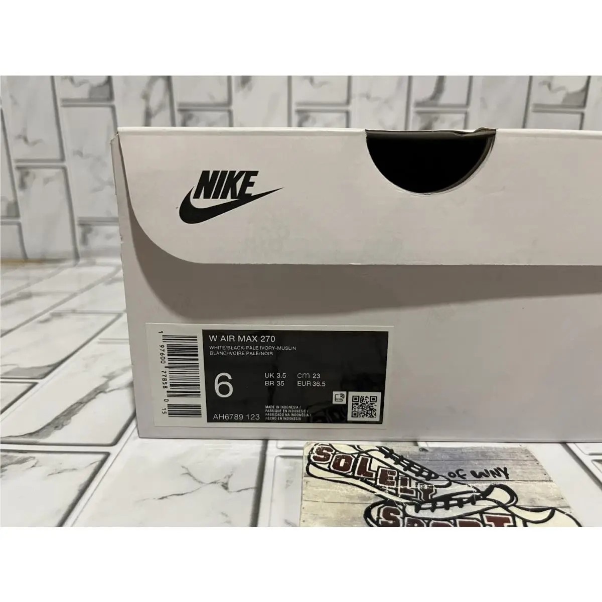 Nike shoes - Nike Air Max 270 - Air Max - AH6789-123 - White 12