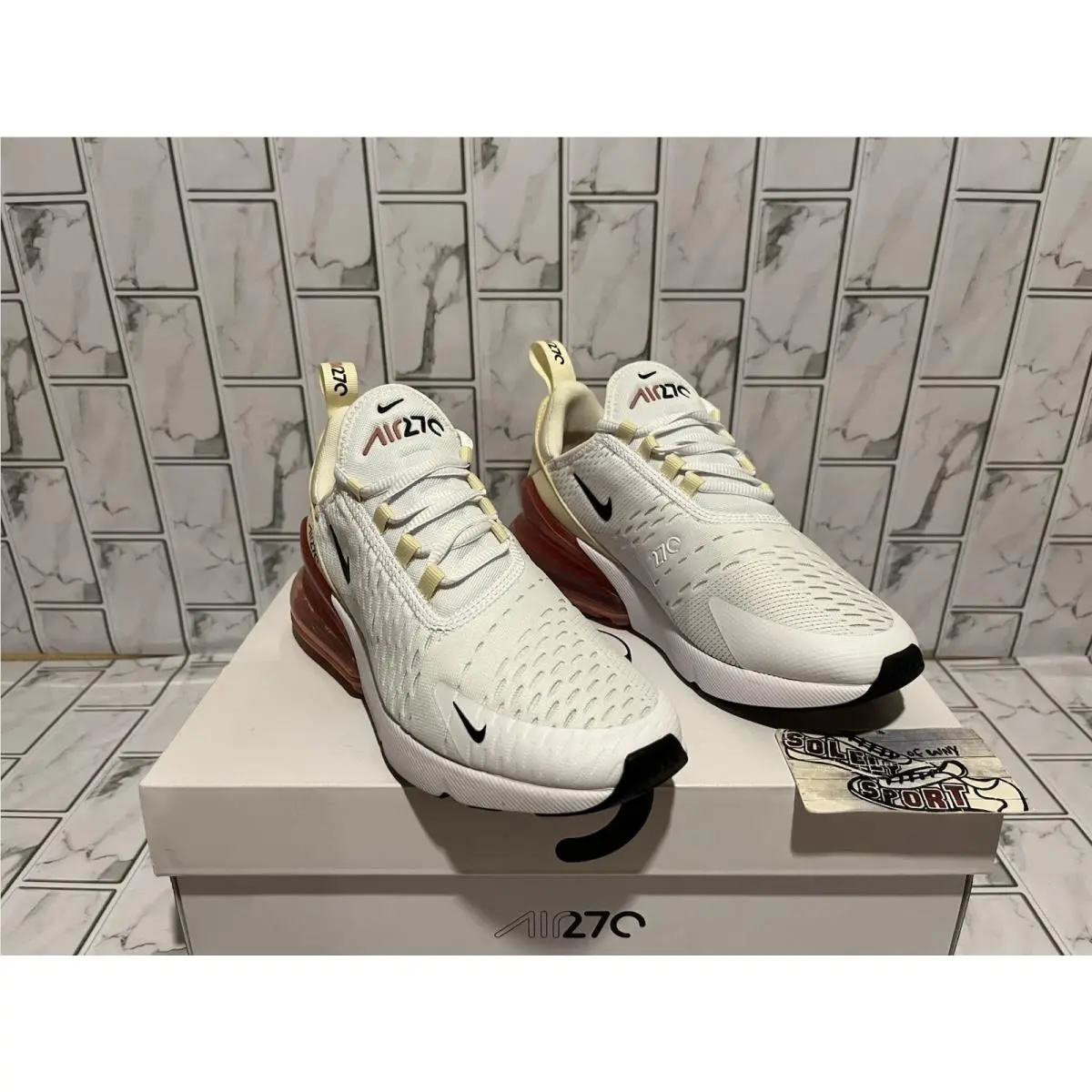Nike shoes - Nike Air Max 270 - Air Max - AH6789-123 - White 0