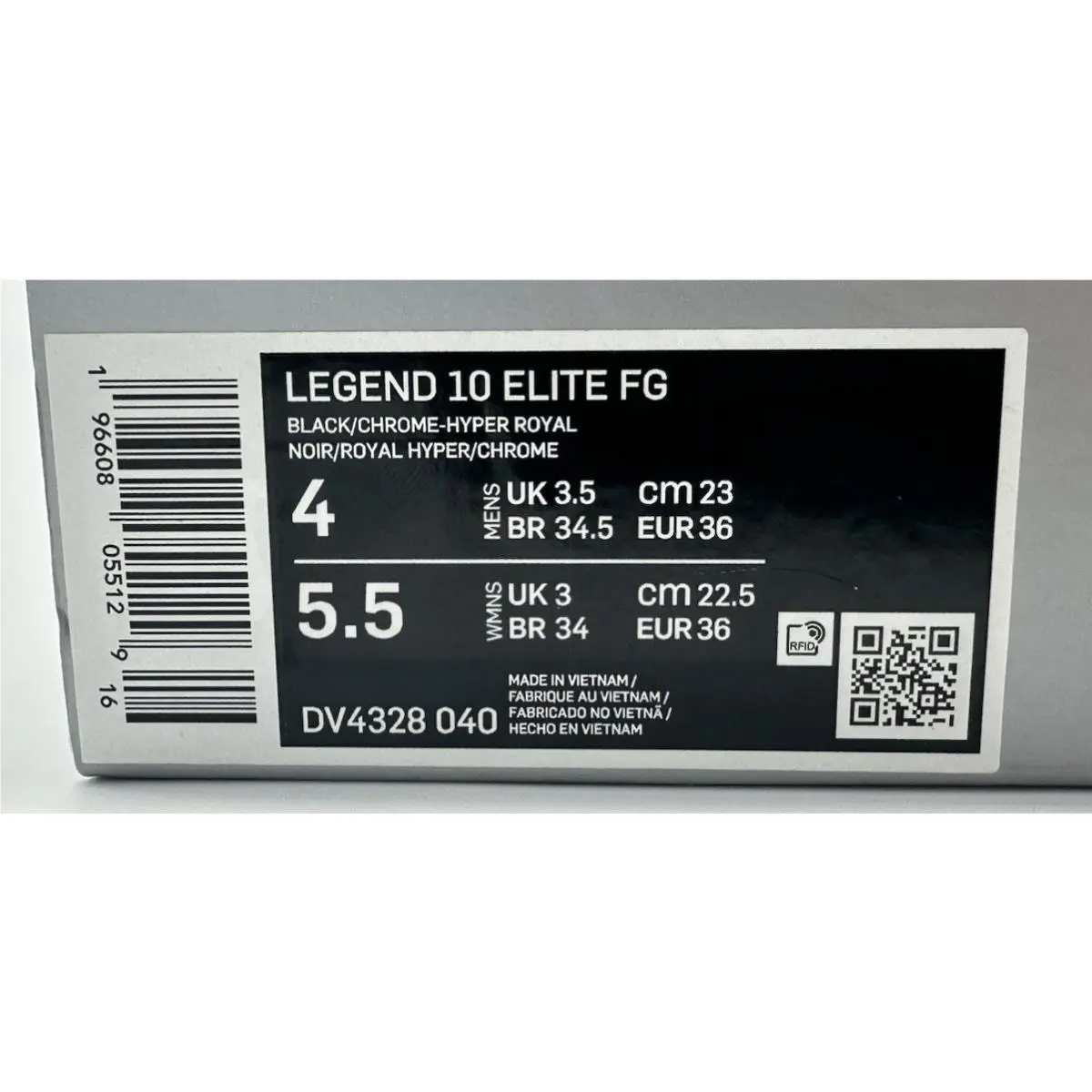 Nike shoes - Nike Legend 10 Elite FG - DV4328-040 - Black (UPC: 196608055129) 9