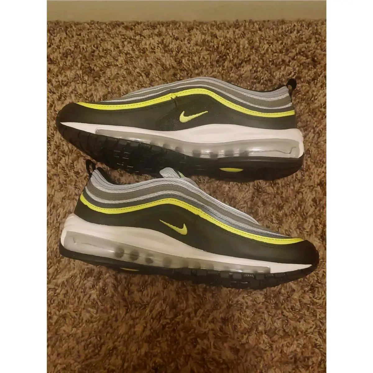 Nike shoes - Nike air Max 97 GS - DX4734-001 - Black, Grey, Green and white (UPC: 196605009255) 4