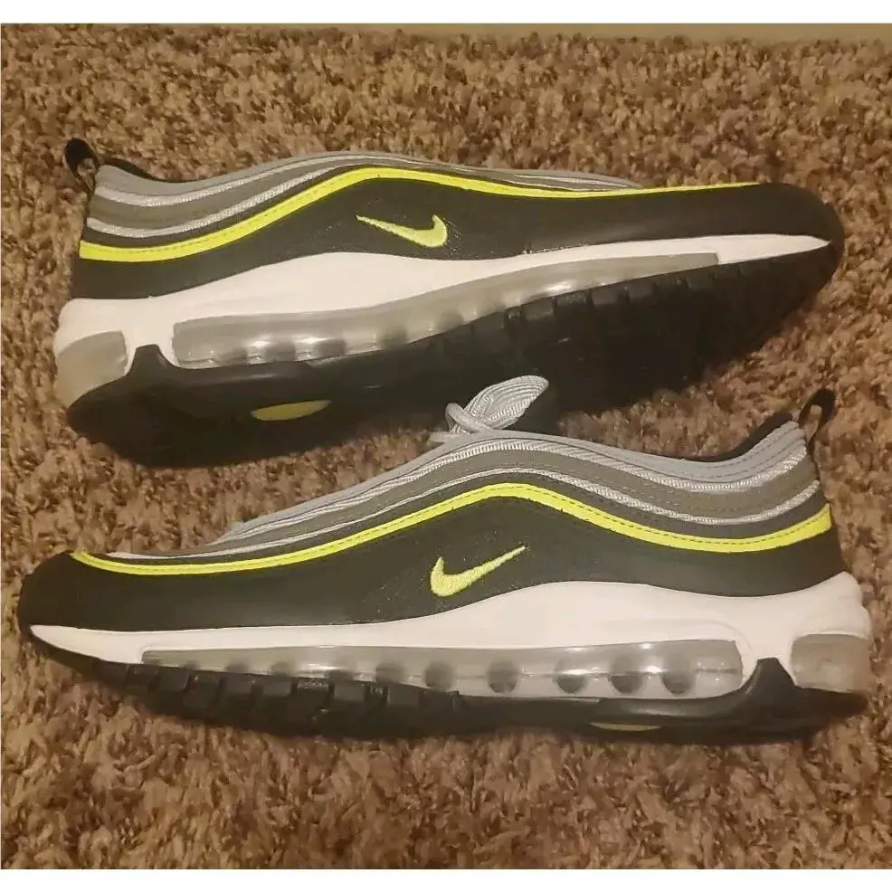 Nike shoes - Nike air Max 97 GS - DX4734-001 - Black, Grey, Green and white (UPC: 196605009255) 5