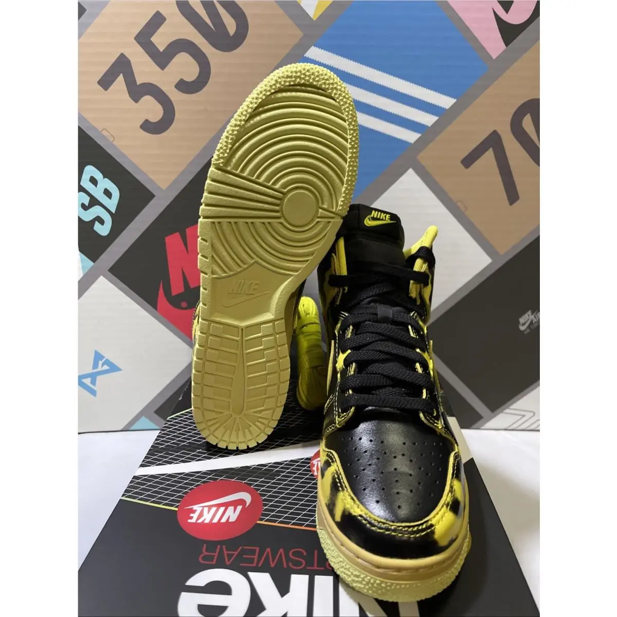 Nike shoes - Nike Dunk - Dunk - DD9404-001 - Yellow 5