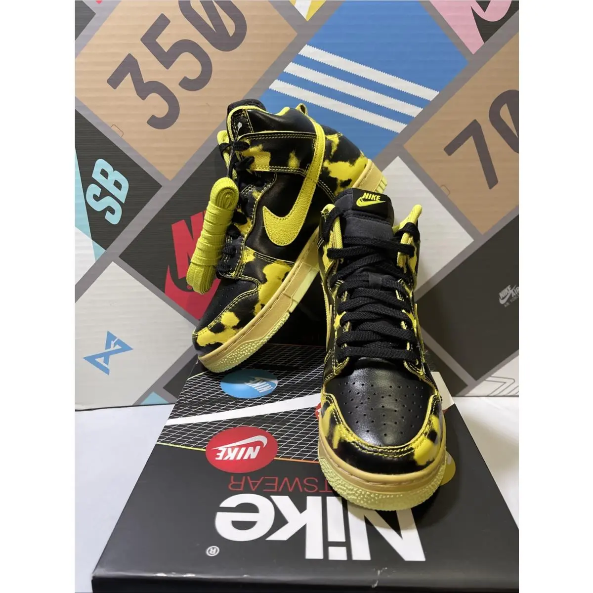 Nike shoes - Nike Dunk - Dunk - DD9404-001 - Yellow 6
