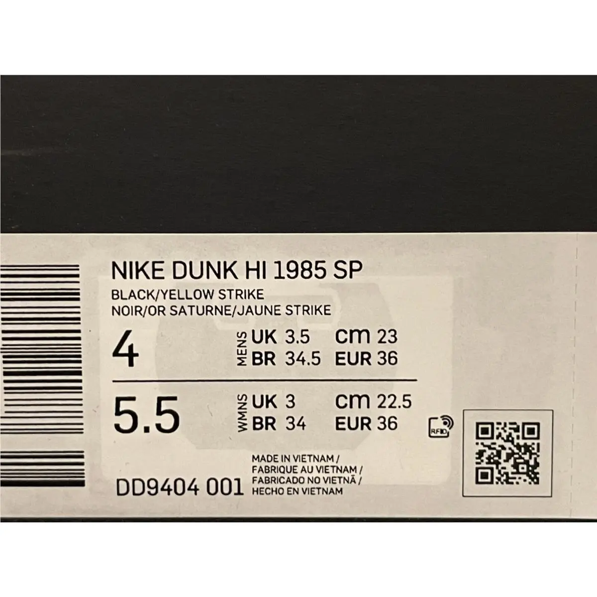 Nike shoes - Nike Dunk - Dunk - DD9404-001 - Yellow (UPC: 0195241241777) 6