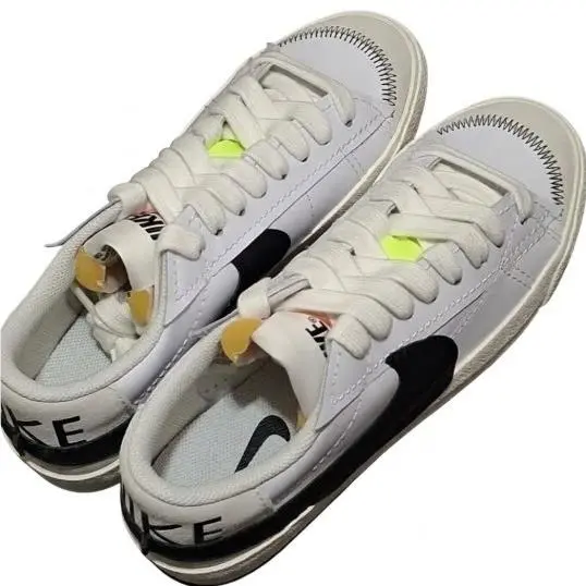 Nike Blazer Low 77 Jumbo White Black Sail Women`s Size 11 Sneakers DQ1470-101 - White