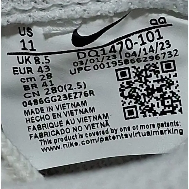 Nike shoes - Nike Blazer - Blazer - DQ1470-101 - White (UPC: 195866296732) 7