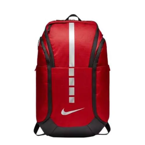 Nike Hoops Elite Pro Max Air Basketball Backpack Red Silver Black BA5554-657