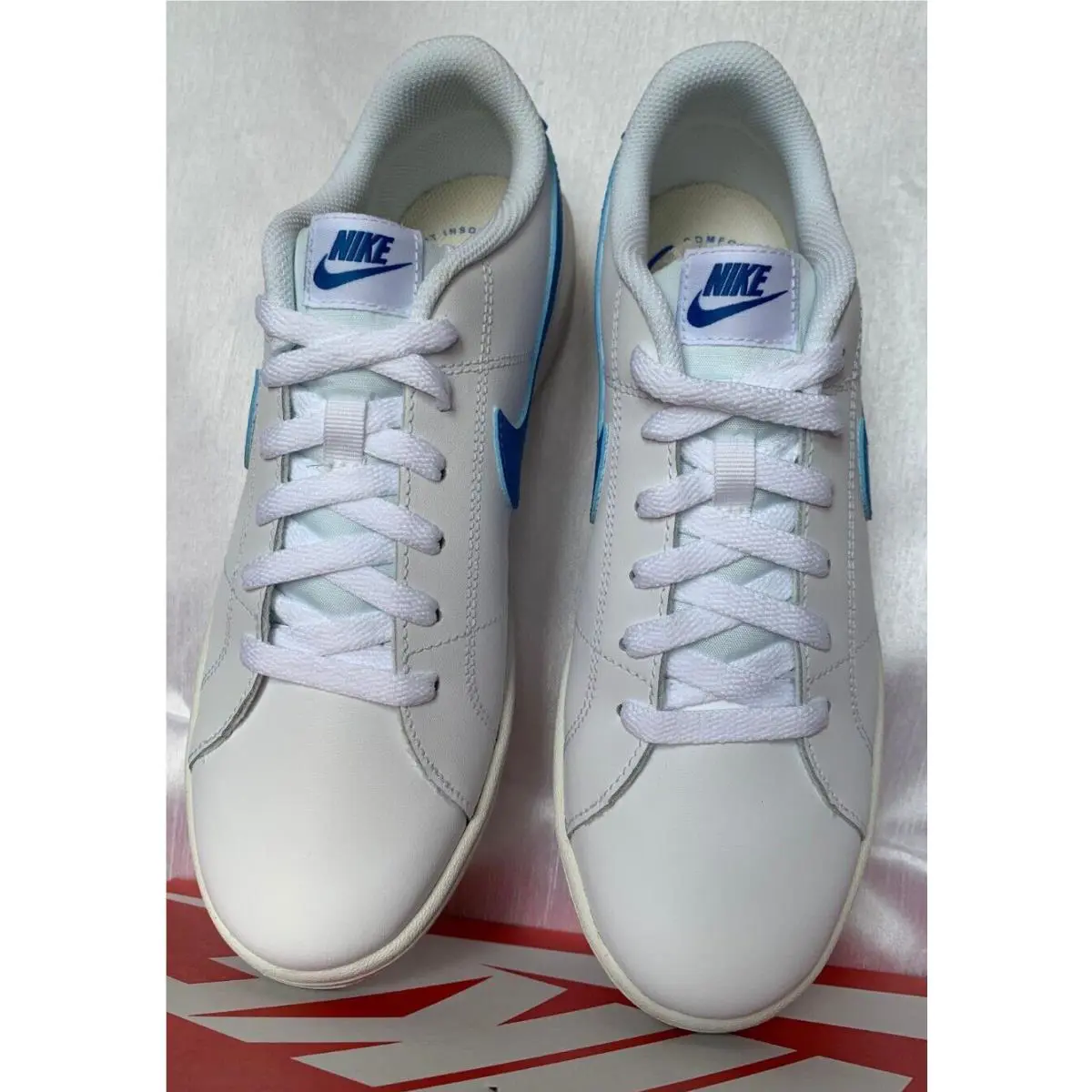Nike shoes - Nike Court Royale 2 - Court Royale - CQ9246-106 - WHITE/LT PHOTO BLUE, Manufacturer: CQ9246 106 (UPC: 195866267510) 8