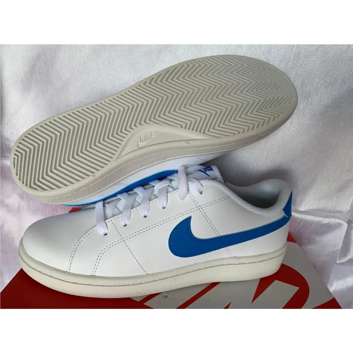 Nike shoes - Nike Court Royale 2 - Court Royale - CQ9246-106 - WHITE/LT PHOTO BLUE, Manufacturer: CQ9246 106 (UPC: 195866267510) 3