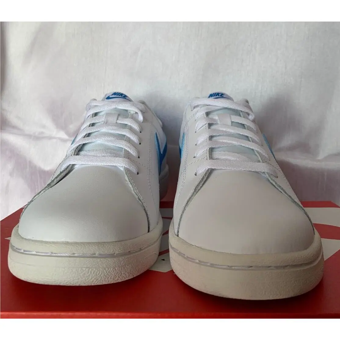 Nike shoes - Nike Court Royale 2 - Court Royale - CQ9246-106 - WHITE/LT PHOTO BLUE, Manufacturer: CQ9246 106 (UPC: 195866267510) 4