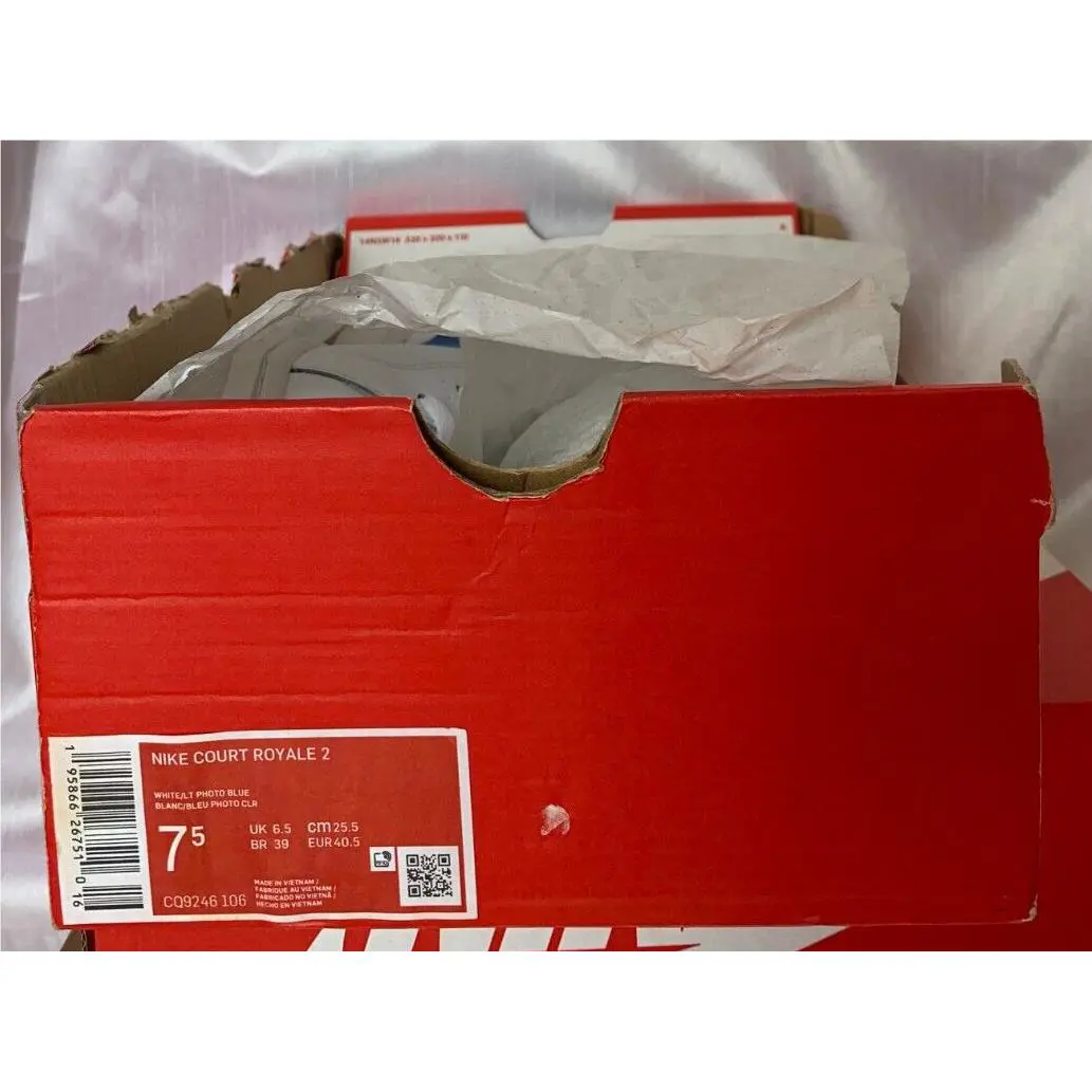 Nike shoes - Nike Court Royale 2 - Court Royale - CQ9246-106 - WHITE/LT PHOTO BLUE, Manufacturer: CQ9246 106 (UPC: 195866267510) 6