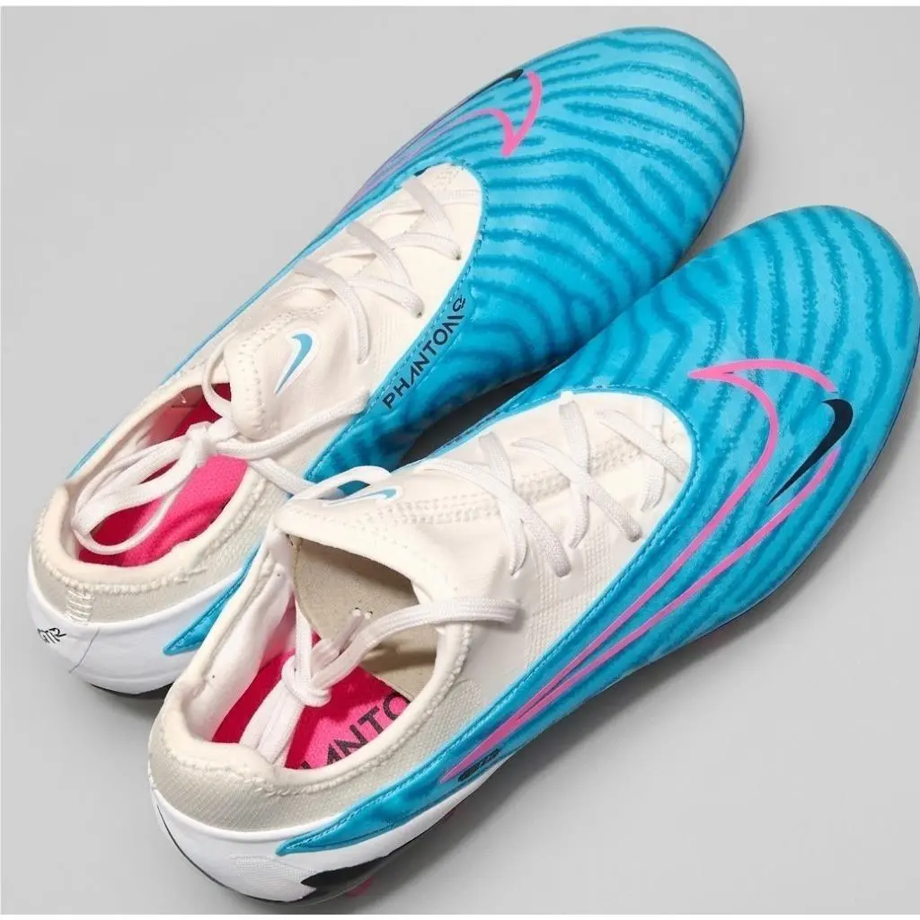 Nike Phantom GX Pro FG Baltic Blue Pink M 6 W 7.5 Soccer Cleats DD9463-446