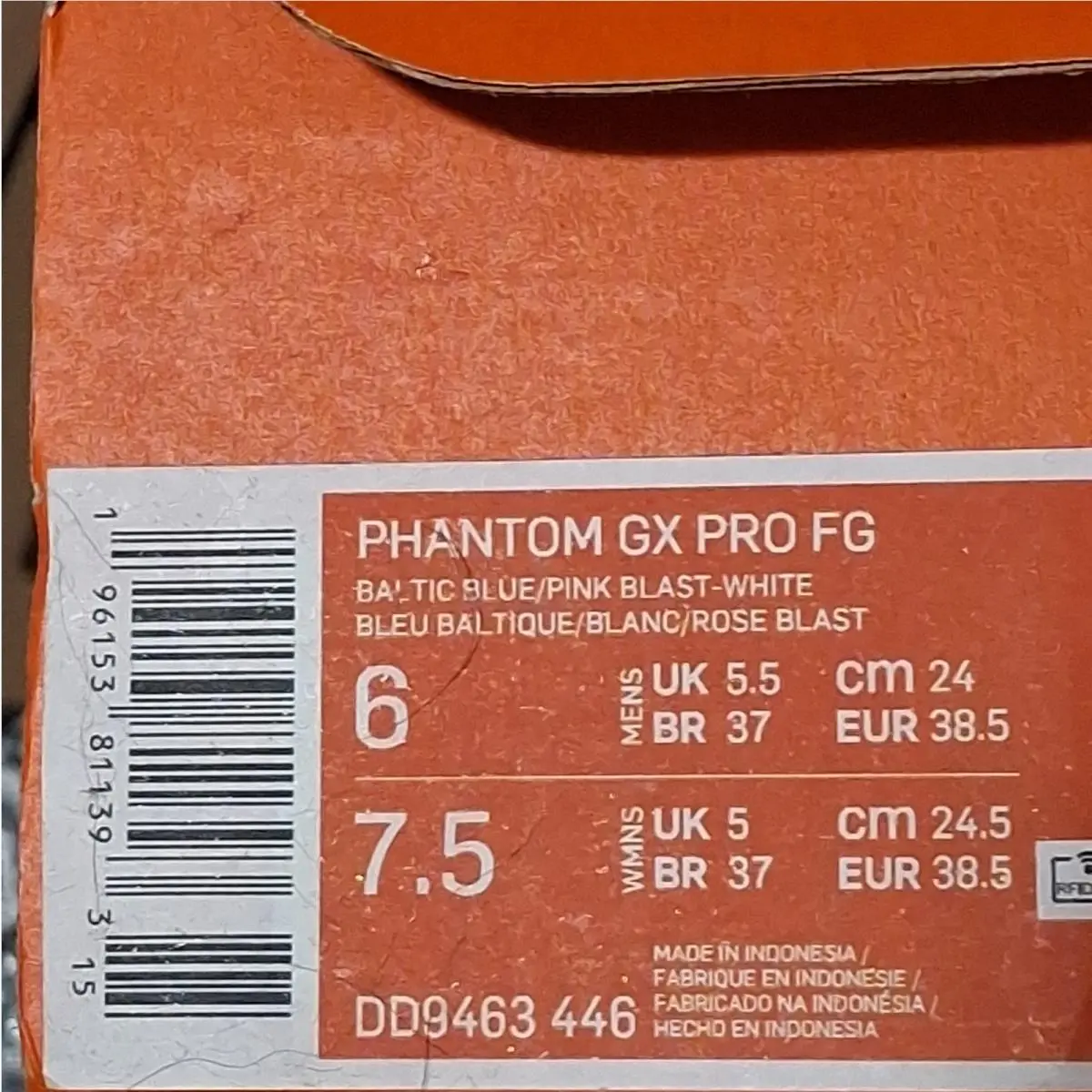 Nike shoes - Nike Phantom GX - Phantom - DD9463-446 - Multicolor (UPC: 196153811393) 12