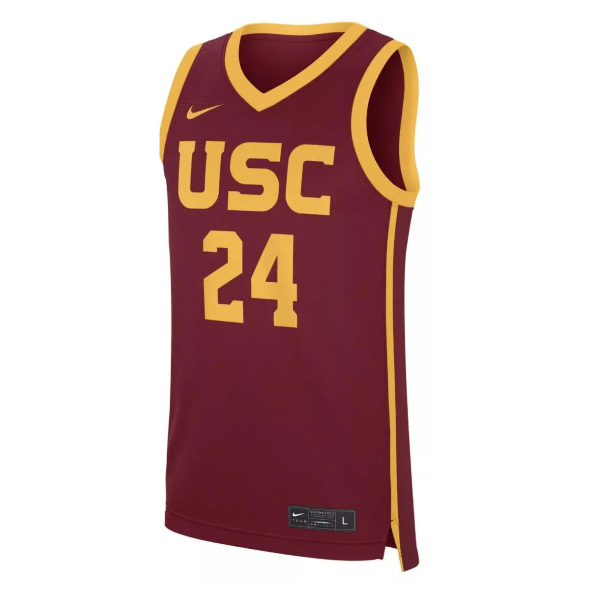 Usc Trojans 24 Nike Swingman Jersey Mens Medium - Red