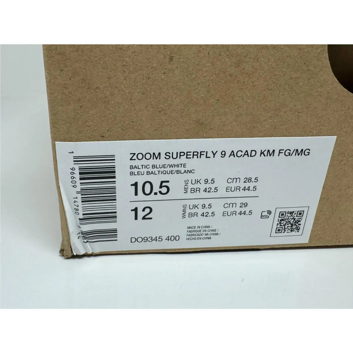 Nike shoes - Nike Zoom Vapor 15 Academy FG/MG - DV0707-400 - Blue (UPC: 196609147809) 4
