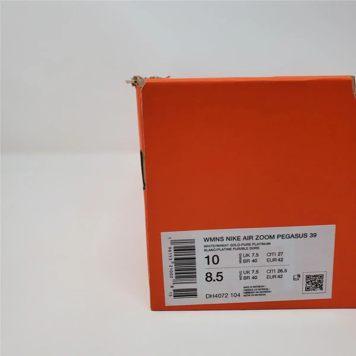 Nike shoes - Nike Pegasus 39 - Pegasus - DH4072-104 - White 9