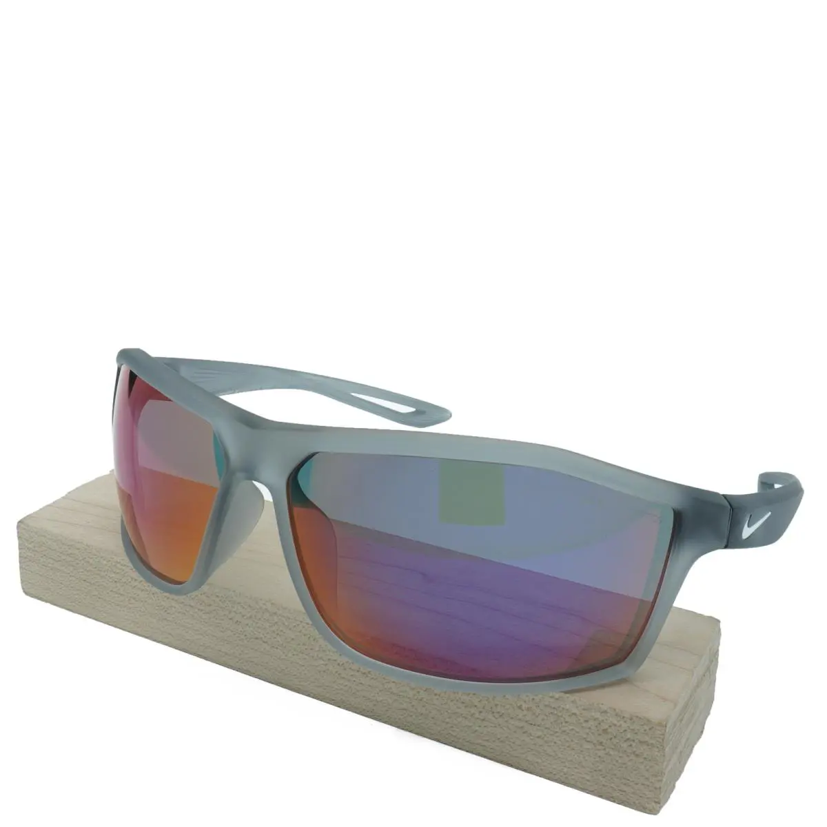 EV1060-016 Mens Nike Intersect Sunglasses - Frame: Matte Grey, Lens: Grey w/ Infrared Mirror