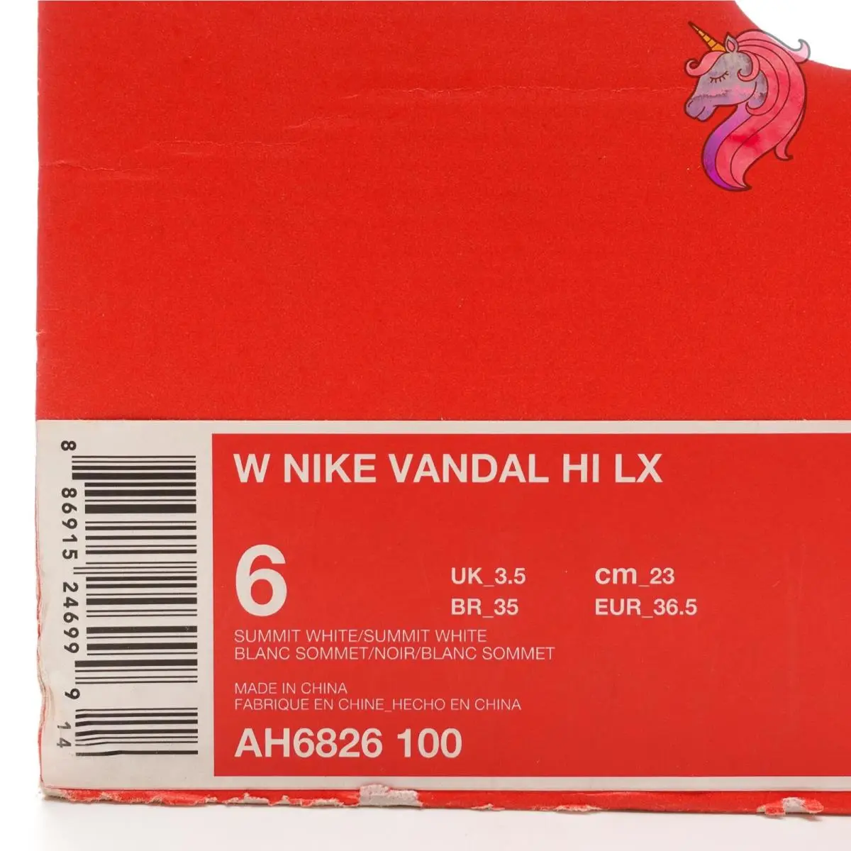 Nike shoes - Nike Vandal High - Vandal High - AH6826 100 - White, Black 9