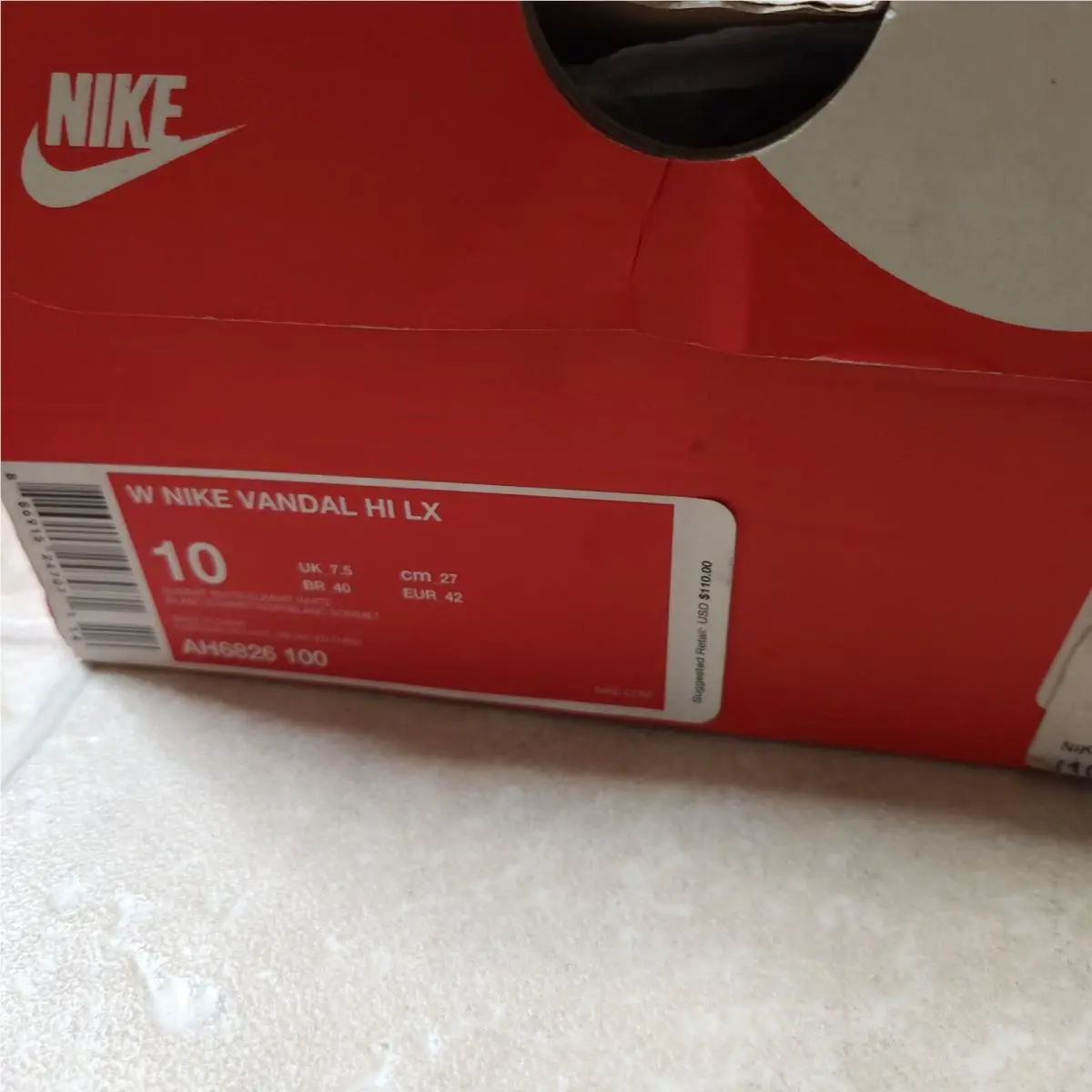Nike shoes - Nike Vandal - Vandal - ah6826100 - White 6