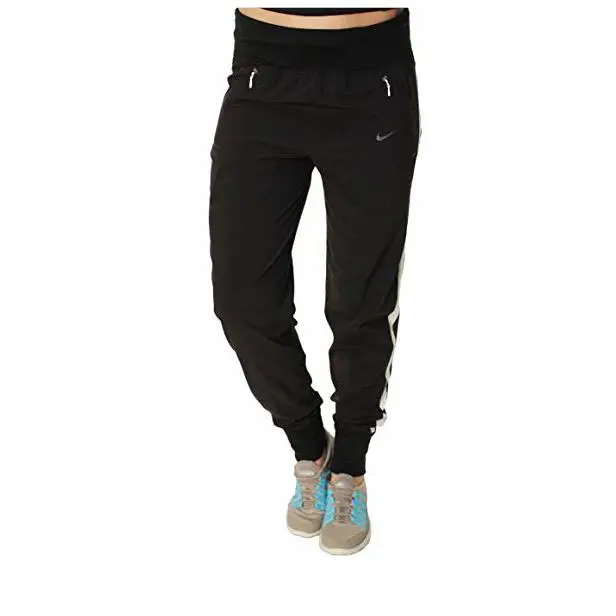 Lux Women`s Running Pants Black/white Sz. M by Nike