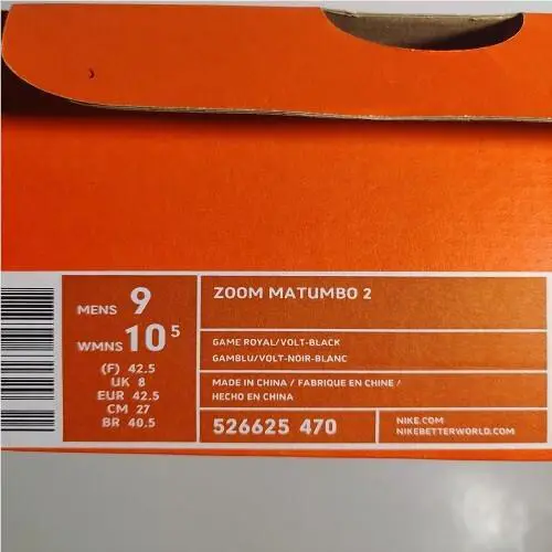 Nike shoes - Nike Zoom Matumbo - Zoom Matumbo - 526625-470 - Blue 5