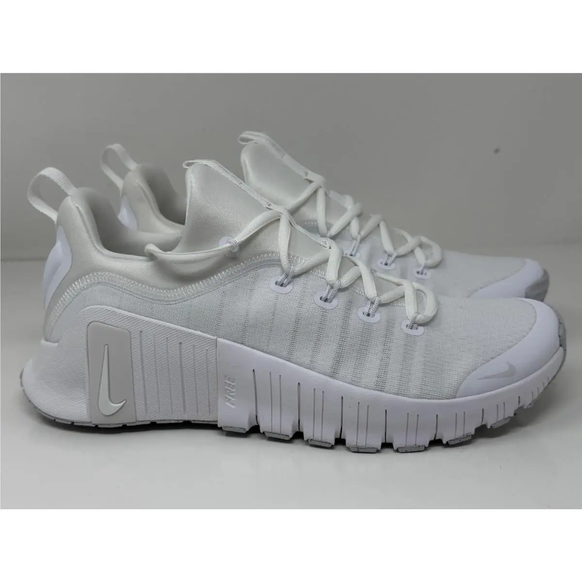 Nike Free Metcon 6 Women`s 11 Men’s 9.5 White FJ7126-100 Noboxlid