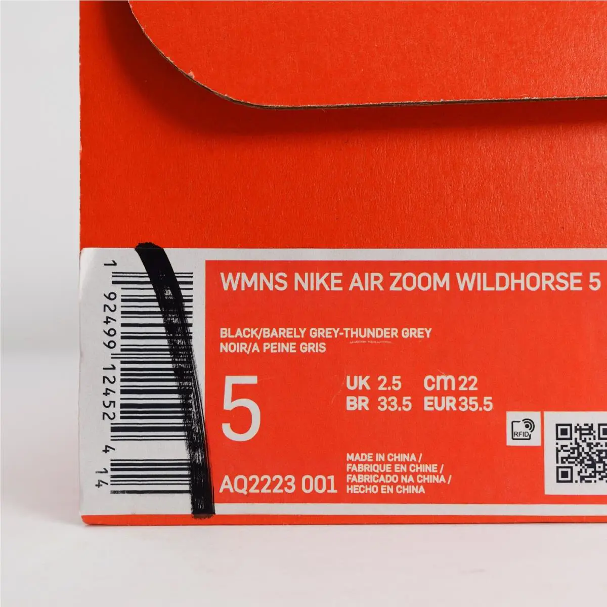 Nike shoes - Nike Air Zoom Wildhorse 5 - AQ2223-001 - Black 8