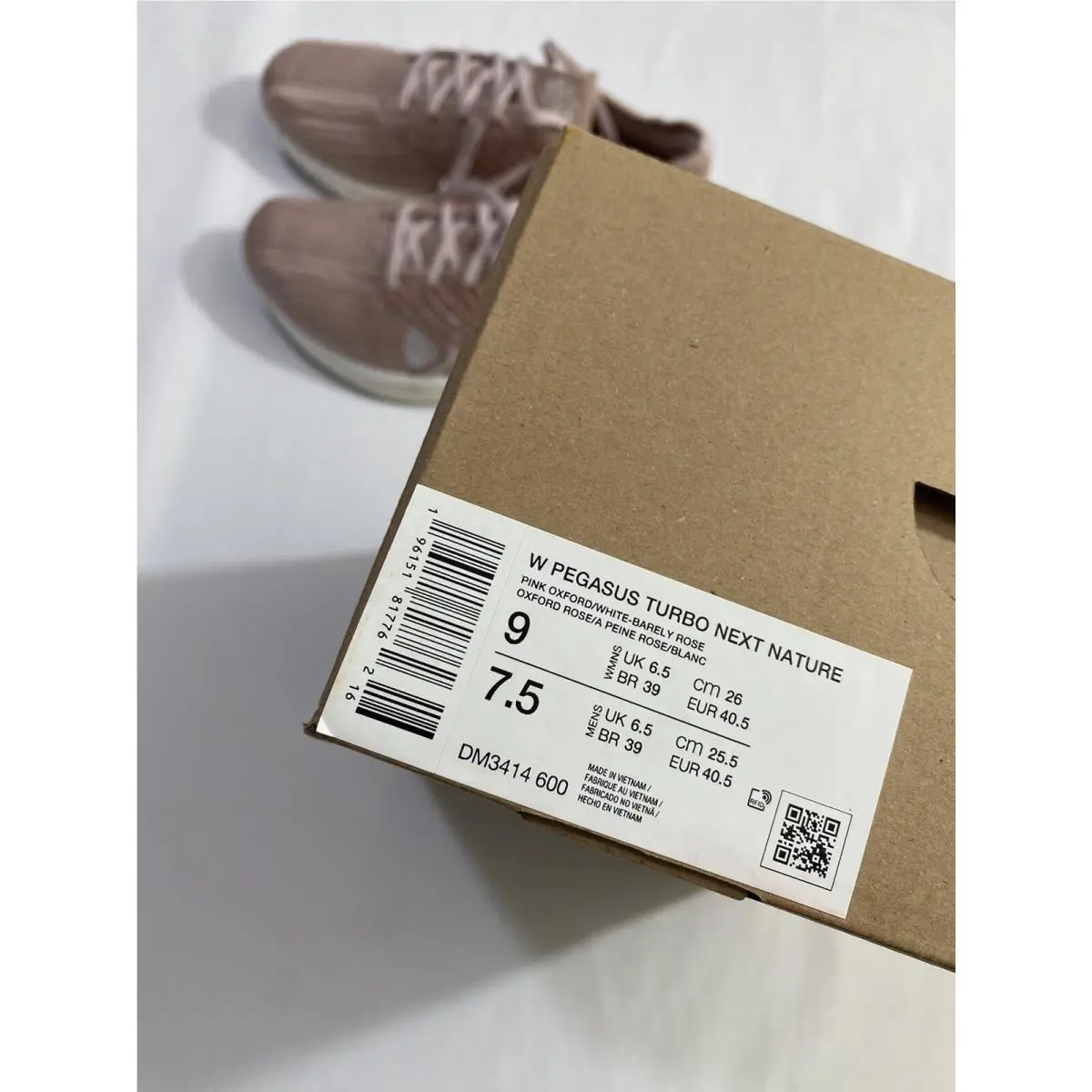 Nike shoes - Nike Pegasus Turbo - Pegasus Turbo - DM3414-600 - Pink (UPC: 0196151817762) 8